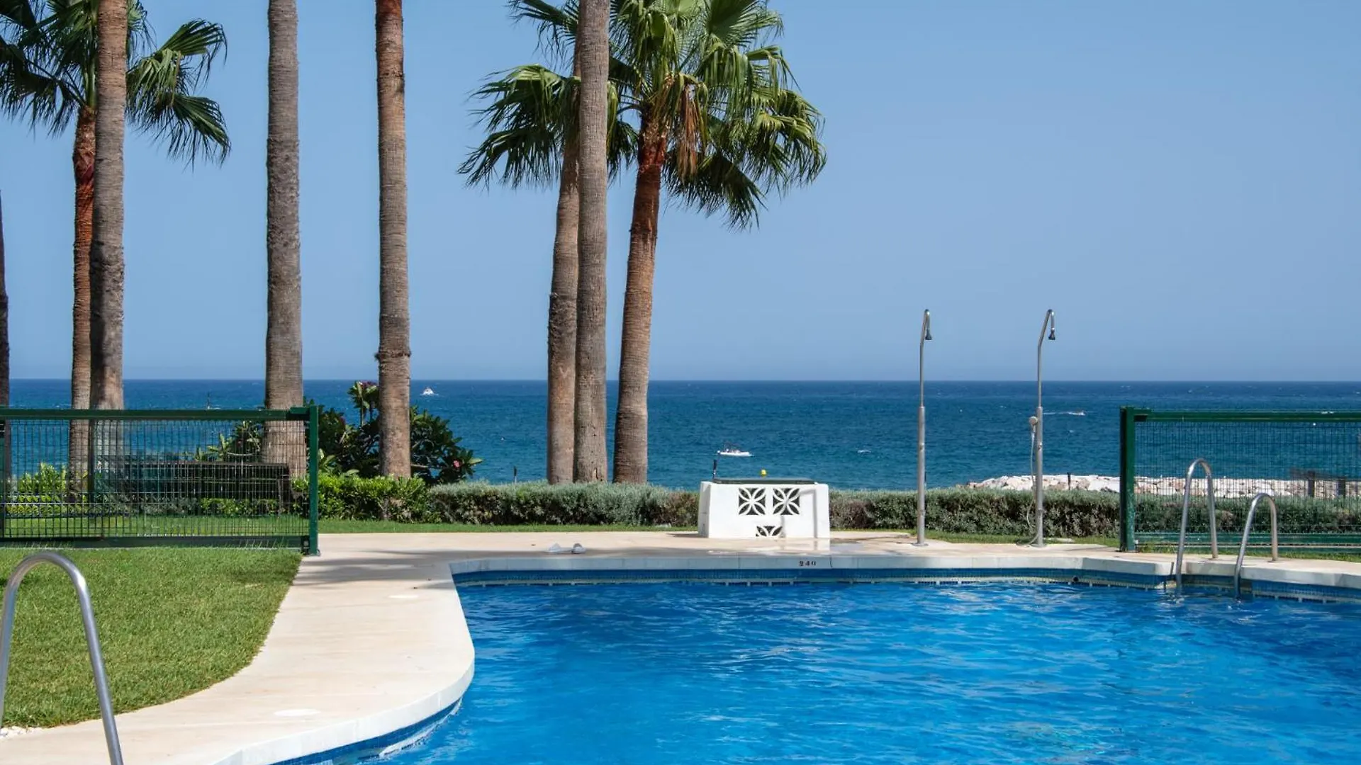 Stunning Beachfront Apartment With Sea Views Benalmadena Spain