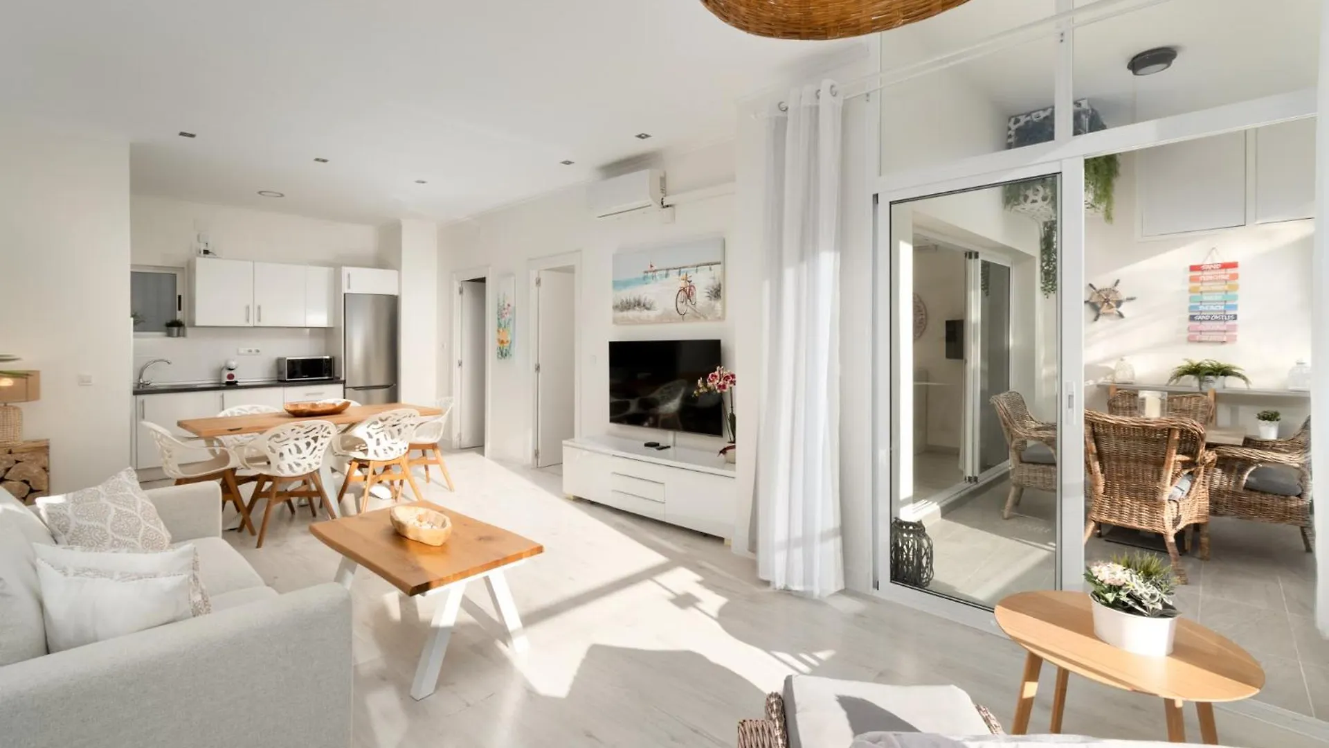 Stunning Beachfront Apartment With Sea Views Benalmadena Spain